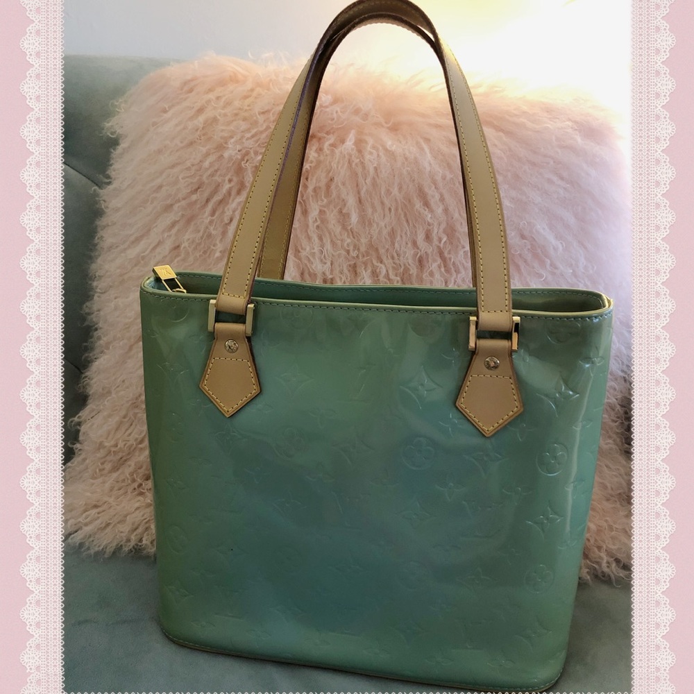Louis Vuitton Green Houston Tote